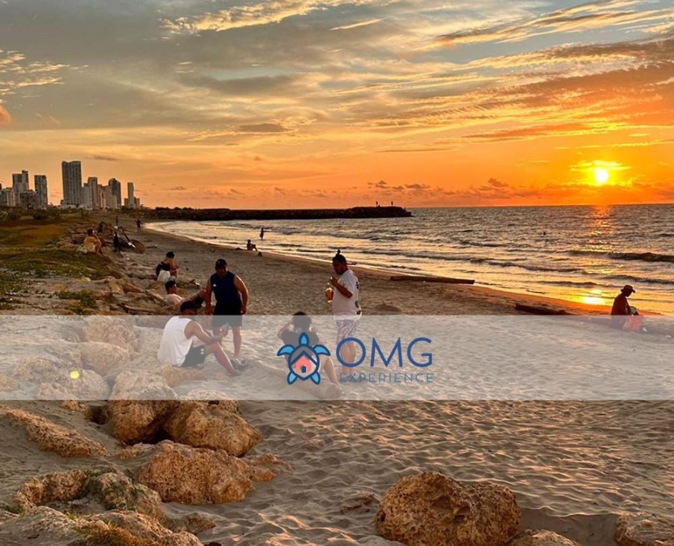 Cb1113 | Lujosa Frente Al Mar Con Increibles Atardeceres Apartment Cartagena