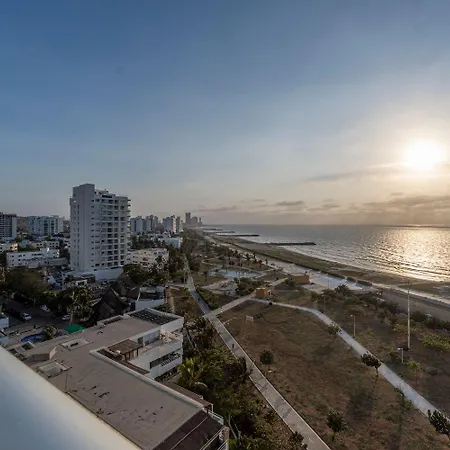Cb1113 | Lujosa Frente Al Mar Con Increíbles Atardeceres Apartamento